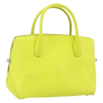 Dior Pre-owned Handbags, female, Yellow, Size: ONE SIZE Pre-owned Vintage Hand Bag