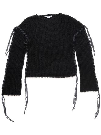 Acne Studios Wool Blend Crewneck Sweater-Donna