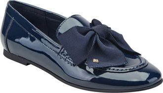 Bandolino Dreem Faux Leather Loafer in Dark Blue at Nordstrom, Size 6.5