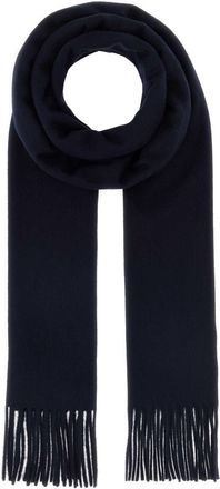 Max Mara Midnight Blue Cashmere Dalia Scarf