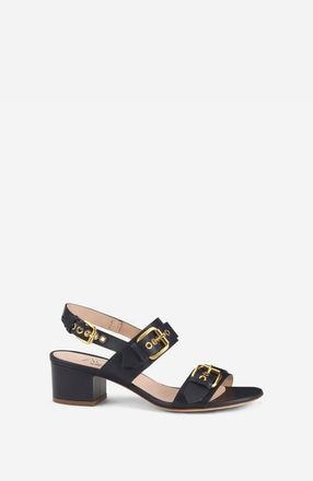 AGL Lala Straps Sandal with Buckles in Night at Nordstrom, Size 38.5
