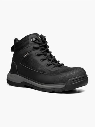 Bogs Mens Shale Mid Composite Toe Esd Boots In Black