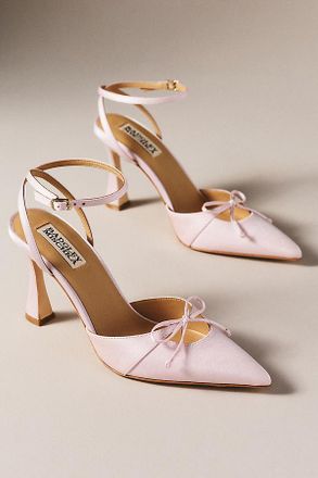 Anthropologie Badgley Mischka Yara II Ankle-Strap Pumps