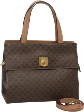 Celine Pre-owned Handbags, female, Brown, Size: ONE SIZE Pre-owned Vintage Hand Bag