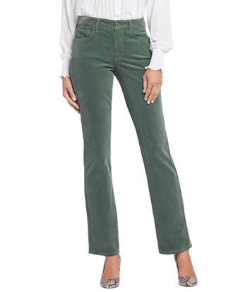 NYDJ Marilyn Sage Leaf Straight Jean