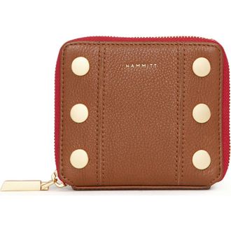 Hammitt 5 North Wallet in Mahogany/Brushed Gold at Nordstrom