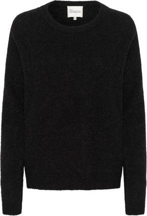 MY ESSENTIAL WARDROBE Truien - Dames - Ronde hals truien - Zwart - S - Truien & Vesten