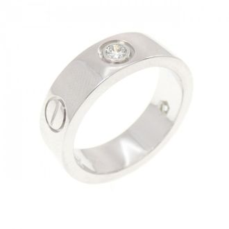 Cartier Love White Gold (18K) Band Ring (Pre-Owned)