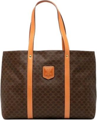 Celine Pre-owned Tote Bags, female, Brown, Size: ONE SIZE Pre-owned Vintage Tote Bag