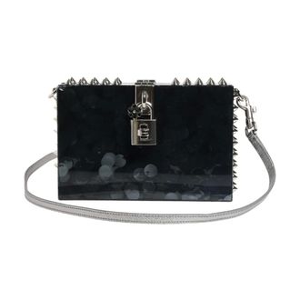 Dolce & Gabbana Clutches, female, Black, Size: ONE SIZE Dolce Box Clutch