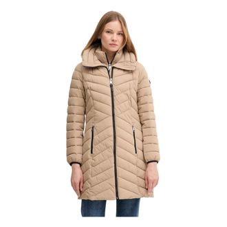 DKNY Mujer, Abrigos, Beige, Talla: XL