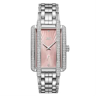 JBW Mink Collection Quartz Diamond Pink Dial Ladies Watch J6358H