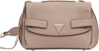 Guess Tassen, Dames, Bruin, ONE Size, Leer, Serenova Crossbody Tas