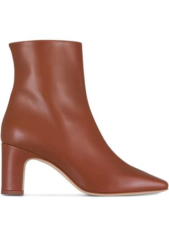 Manolo Blahnik Ofaralo leren laarzen - Bruin
