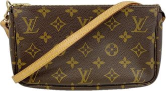 Louis Vuitton Brown Pouch (Pre-Owned)