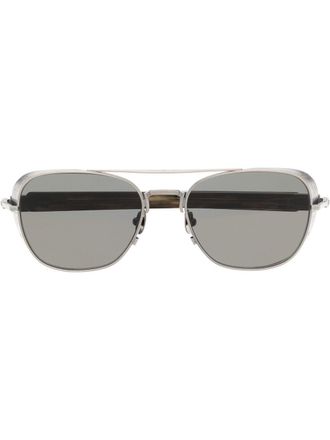 Matsuda rectangle-frame sunglasses - Grey