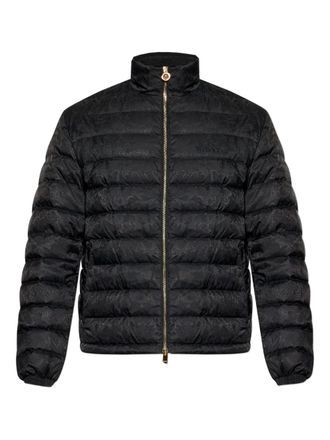 Versace Quilted Black Jacket