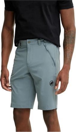 Mammut Runbold IV Shorts - Heren - Outdoor korte broeken - Grijs - M - Polyester - Fitness