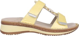 Ara Gele Dames Slide Sandaal Hawaii - Dames - Sleehakken - Geel - 39 EU - Schoenen
