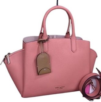 Kate Spade New York Pink Leather Handbag Shoulder Bag Tote Bag (Pre-Owned)