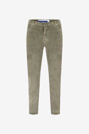 Jacob Cohen Jeans mit geradem Bein aus Cordsamt Bard