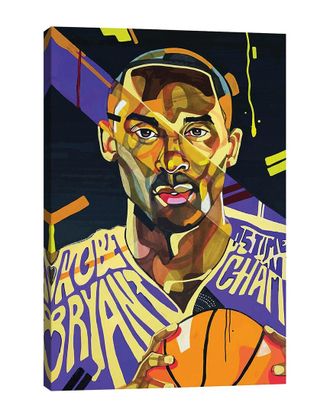 iCanvas Icanvas Kobe Bryant Wall Art By Domonique Brown