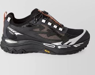 Off-white mesh panel low-top sneakers