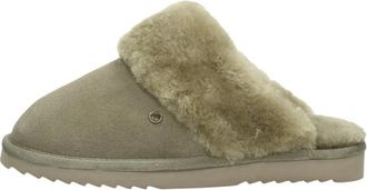 Warmbat Flurry Open Slippers - Heren - Pantoffels - Grijs - 39 EU - Wol - Schoenen