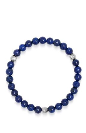 Nialaya Lapis Lazuli Bracelet in Blue at Nordstrom, Size 7