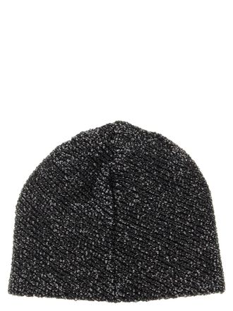 Maison Michel Sequin-Embellished Beanie - Black