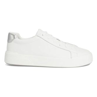 Vionic Colbie Smooth Leather Womens Fashion Trainers - White - Size:UK 5.5