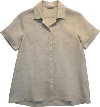 Stenstr&ouml;ms Lorraine Shirt - Dames - Overhemden - Beige - XS - Polyester - Overhemden