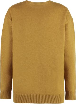 Max Mara Womens Plata Wool And Cashmere Sweater Camel