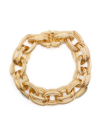 Anine Bing Bracciale con fibbia - Oro
