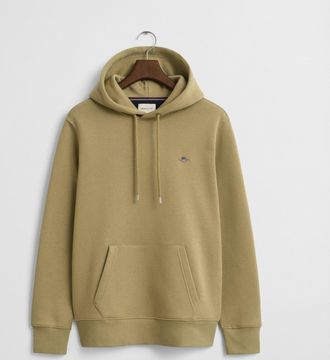 GANT Men Shield Hoodie (XXXL) WOODY BEIGE