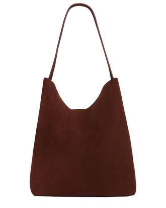 Mansur Gavriel Maxi Suede Everyday Bag