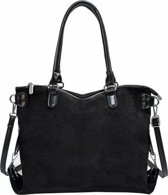 Generic Women Matte PU Tote Bag w/Pendant Handbag Large Capacity Daily Use (Brown)