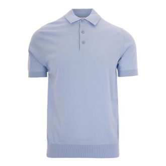 Paolo Pecora Polo Shirts, male, Blue, Size: XL Polo Shirts