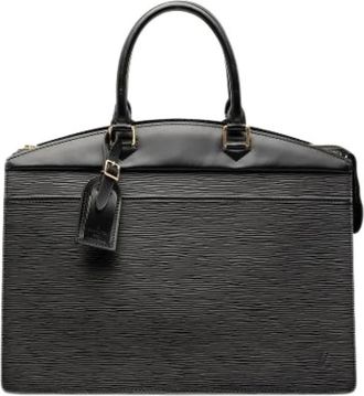 Louis Vuitton Pre-owned Handbags, female, Black, Size: ONE SIZE Pre-owned Riviera Handbag