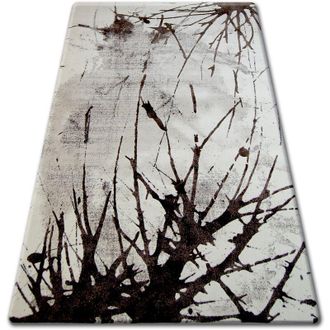 RugsX Rugsx - Alfombra Acr&iacute;lica Patara 0203 Crema/marr&oacute;n Brown 80x150 Cm