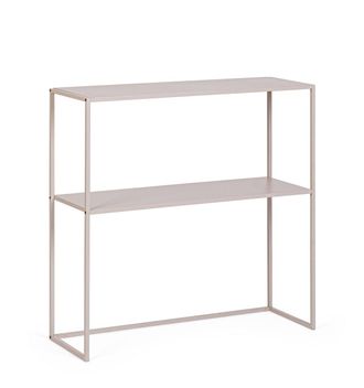 BIZZOTTO Console 2-tier Alrik rectangular beige 78X78H