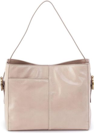 Hobo Render Leather Hobo Bag in Stone Gloss at Nordstrom