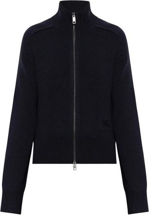 Burberry Cypria Sweater - Dames - Vesten - Blauw - M - Kasjmier - Truien & Vesten