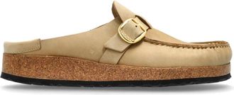 Birkenstock Buckley - Dames - Slip ons - Beige - 39 EU - Leer - Schoenen