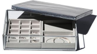 Puebco Double glass box