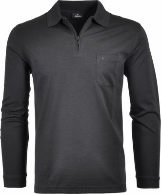 Ragman Polo - Heren - Tops - Zwart - Maat: XL
