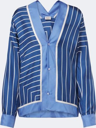 Tod's Striped silk shirt