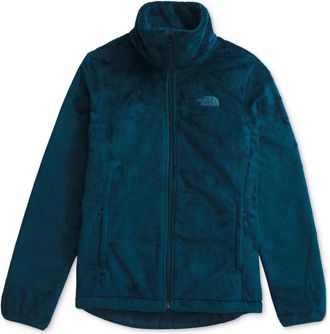 The North Face Osito Jacket Womens Midnight Petrol Fleece Full Zip DDR040