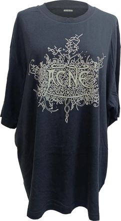 Acne Studios Pre-owned Mens Glow In The Dark T-shirt in Black Cotton - Size X-Large