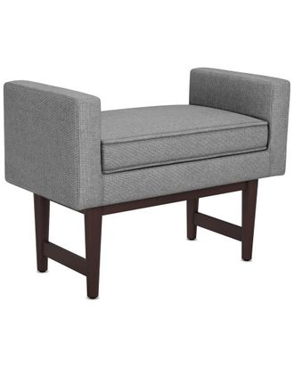 Simpli Home Scott 29In Contemporary Rectangle Small Ottoman Bench